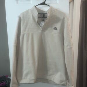 Super Soft Brand New Adidas 1/4 Zip Golf sweater